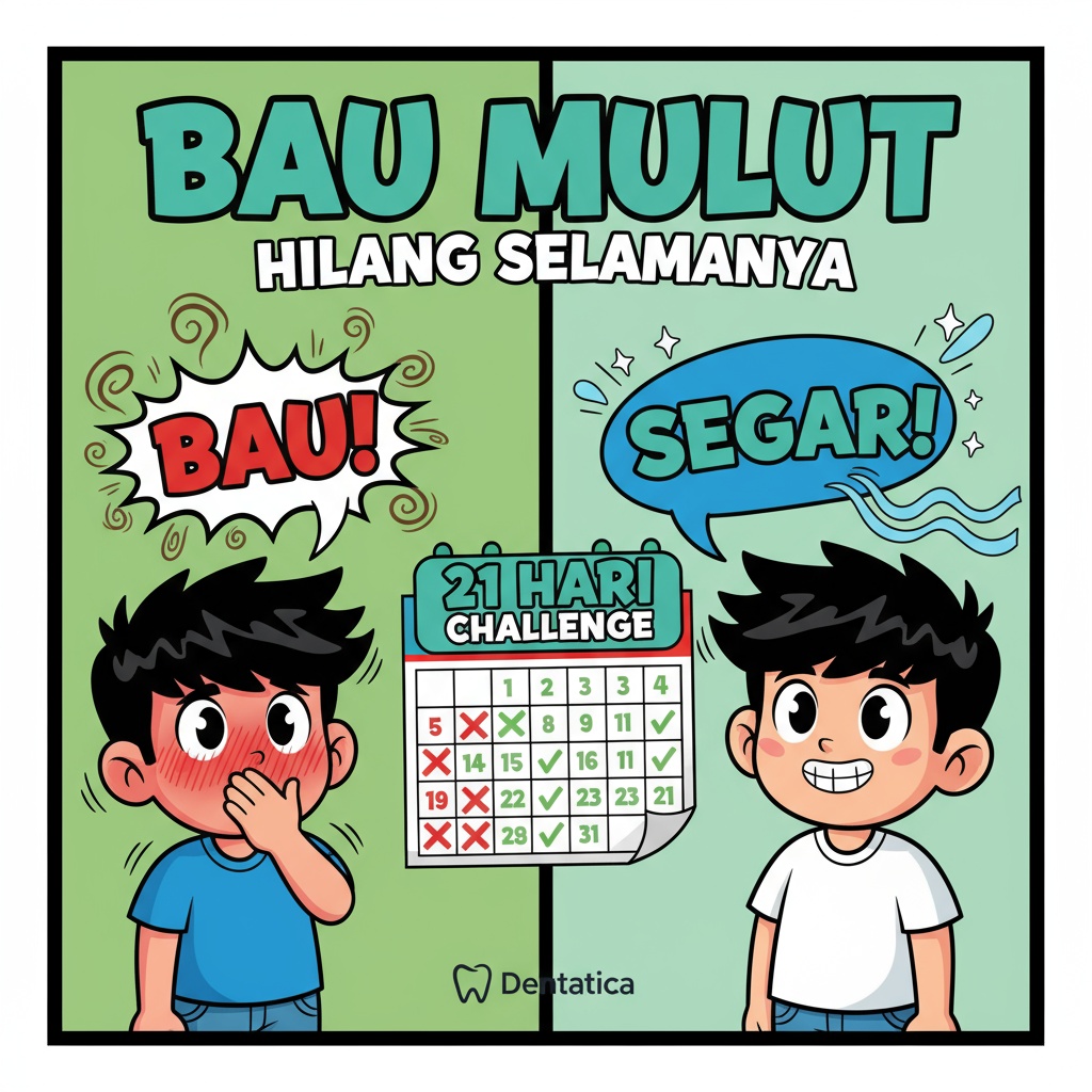 “Bau Mulut Hilang Selamanya: 21 Hari Challenge”
